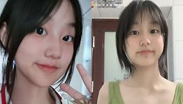 甜美校花