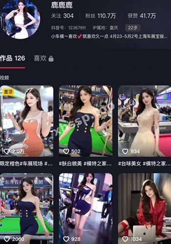 性感车模
